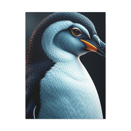 Penguin Art Supreme Canvas Wall Art & Canvas Print