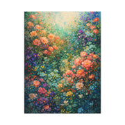 Vivid Magical Garden Floral Wall Art & Canvas Print