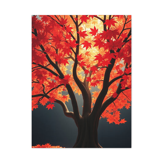 Supreme Maple Tree Art Beautiful Collection Wall Art & Canvas Print