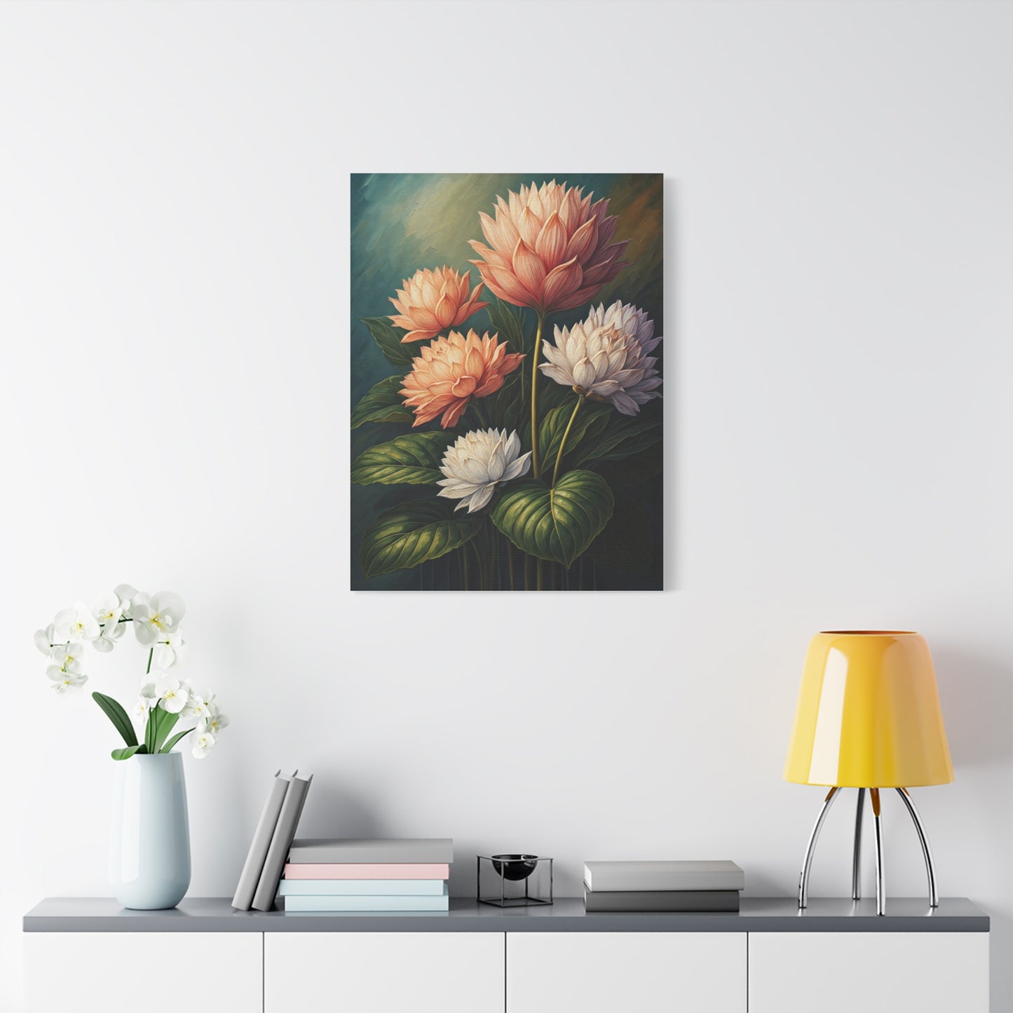 Soft Peony Serenity Wall Art & Canvas Print