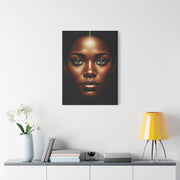 Golden Glow Goddess Portrait Wall Art & Canvas Prints