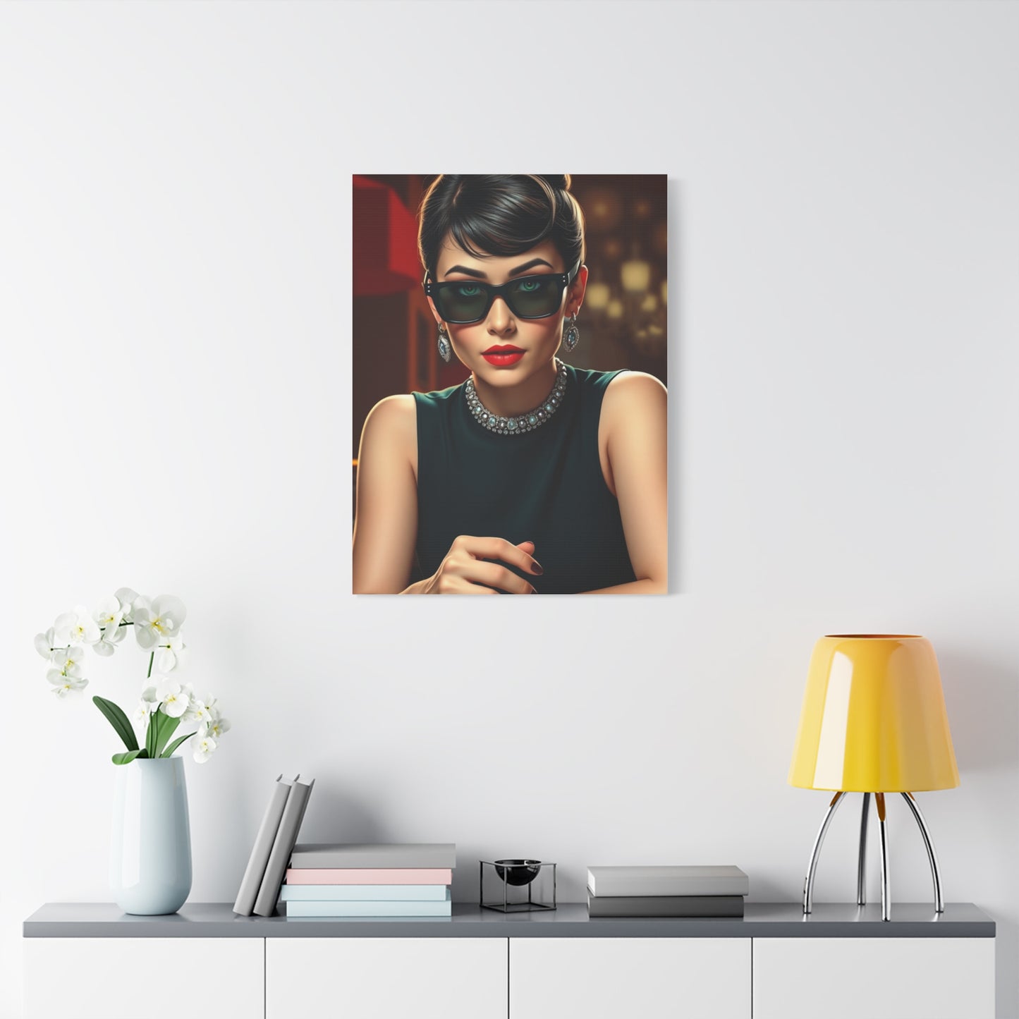 Supreme Collection Breakfast At Tiffany’s Characters Art Wall Art & Canvas Print