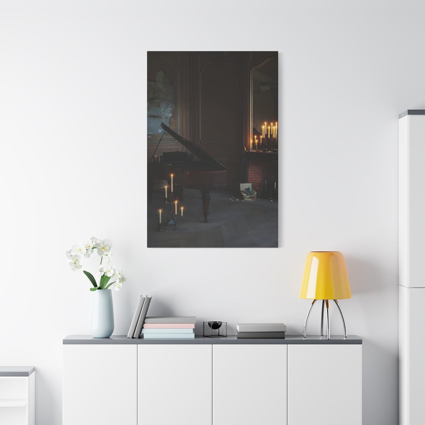 Candlelit Room Wall Art & Canvas Prints