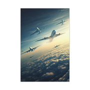 Sky Fleet Horizon Wall Art & Canvas Prints