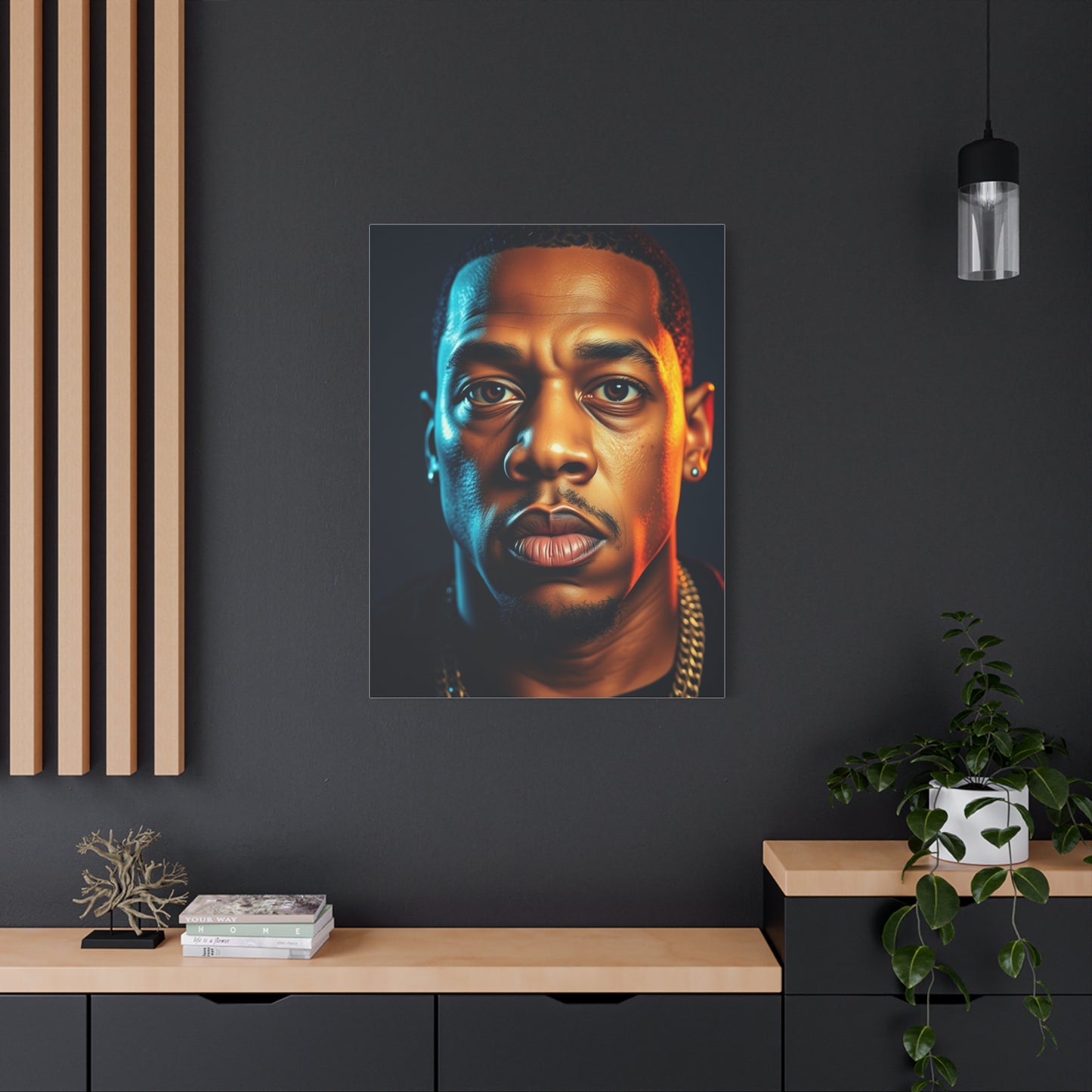 Jay-Z Art Supreme Canvas Wall Art & Canvas Print