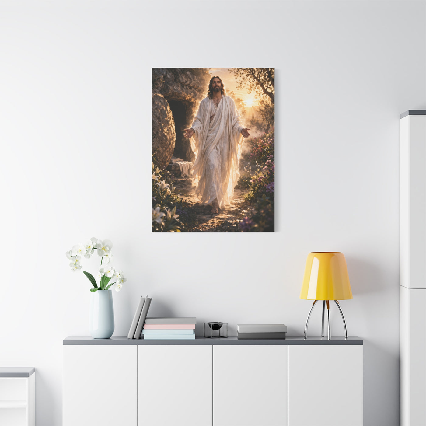 Resurrection of Christ Dawn Glory Wall Art & Canvas Print