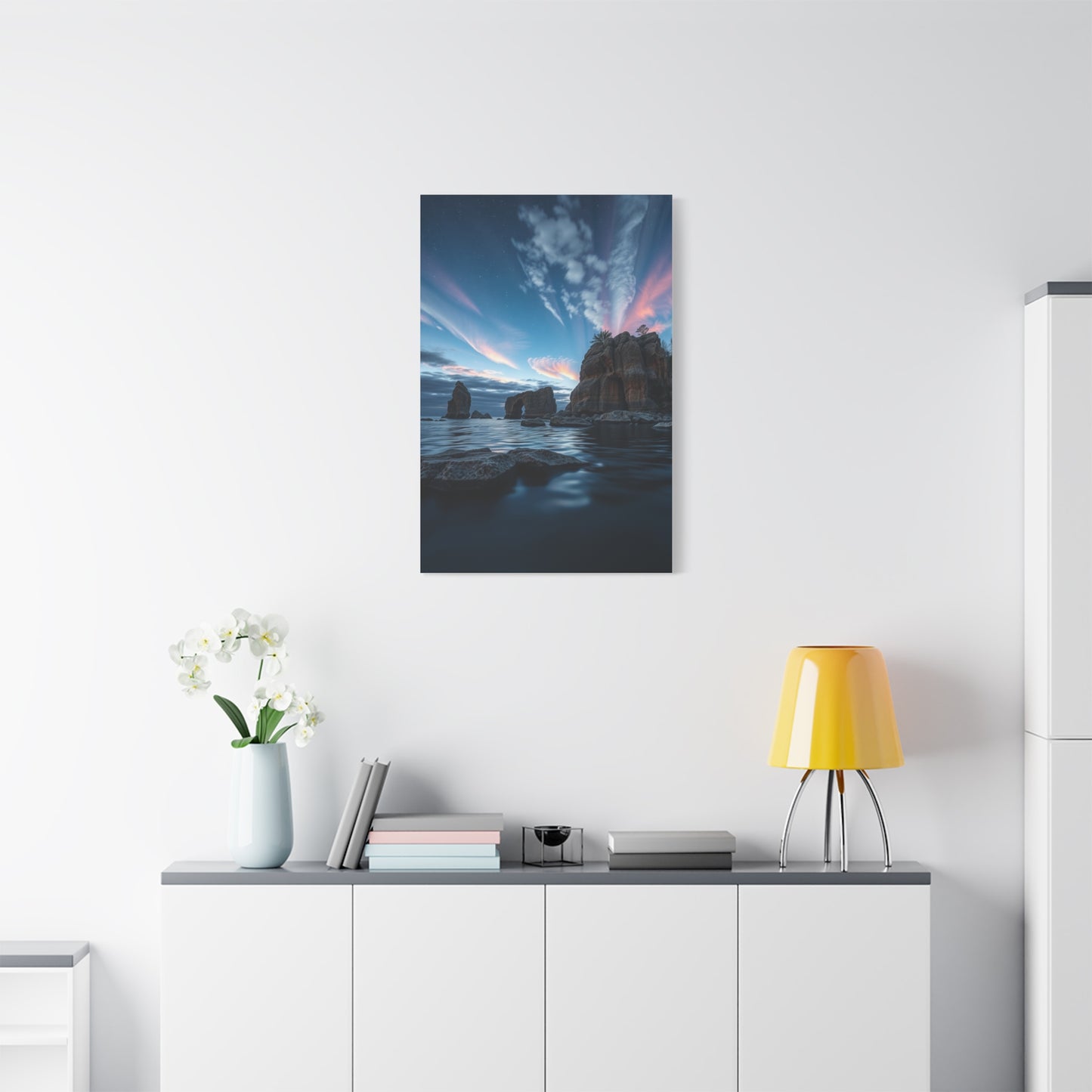 Michigan Sky Media Art Supreme Canvas Wall Art & Canvas Print