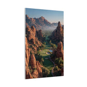 Desert Canyon Golf Course Aerial Wall Art & Canvas Print