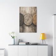 Natural Wood Grain Tree Rings Abstract Trees Wall Art & Canvas Print