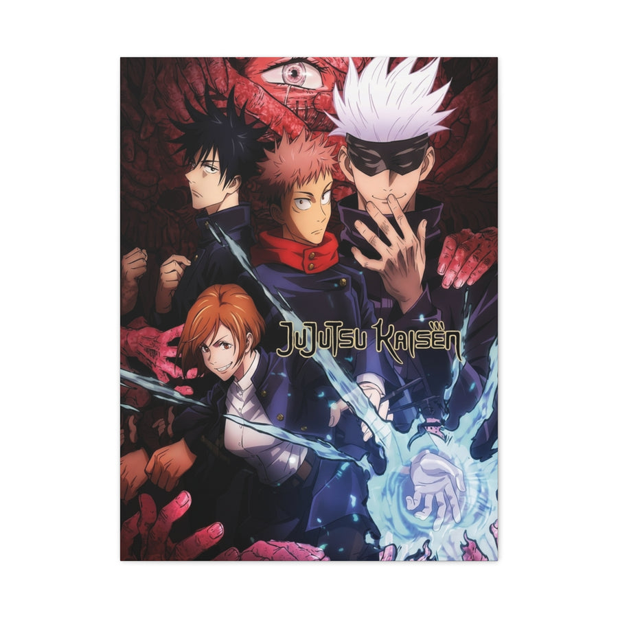 Jujutsu Kaisen Season 1 Poster Wall Art & Canvas Print