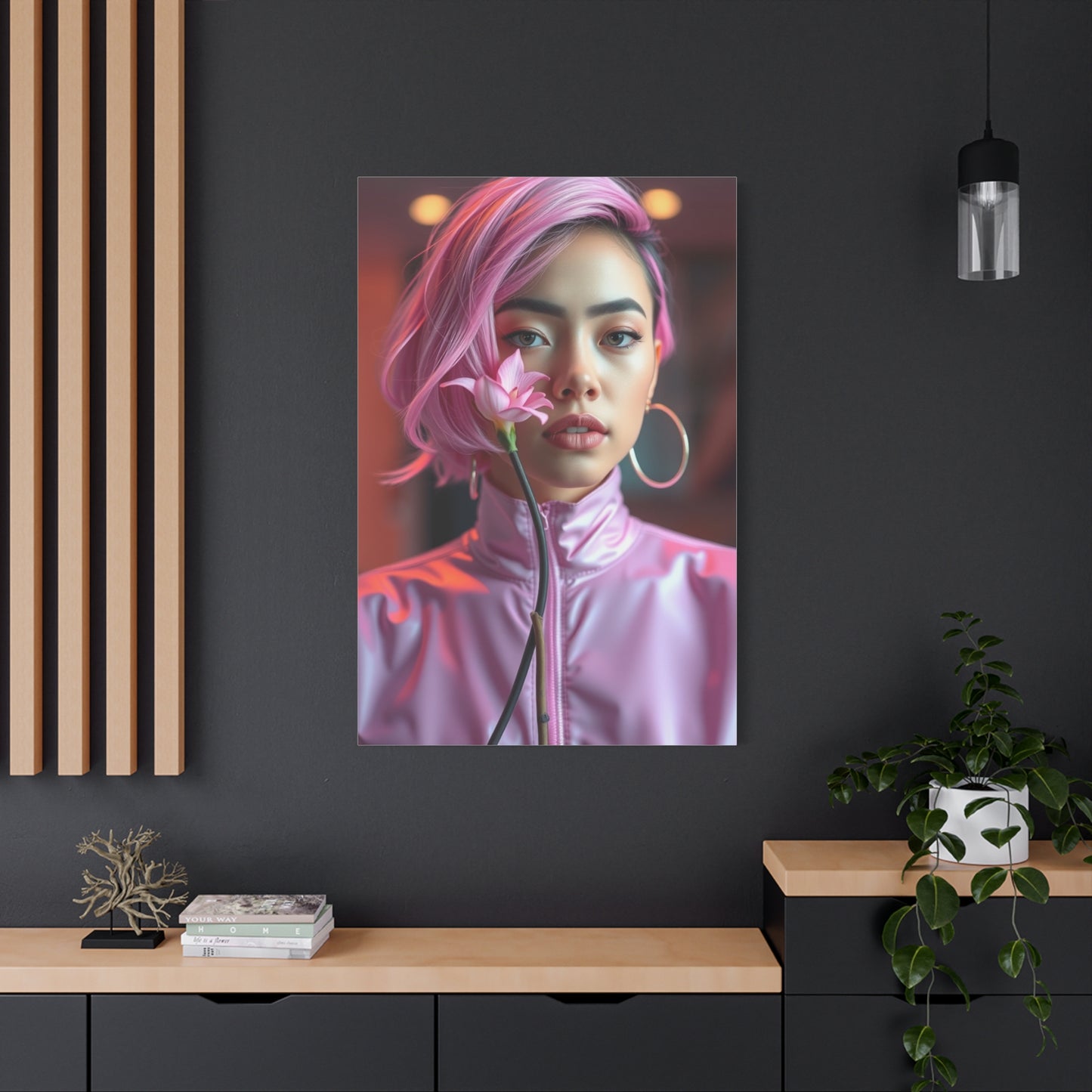 Petal Symphony Premium Canvas Wall Art & Canvas Print