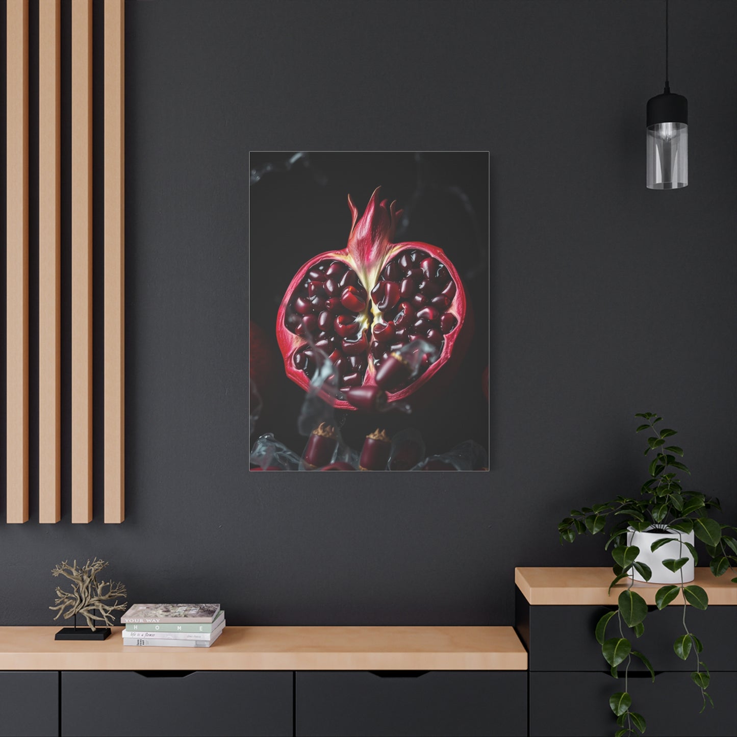 Opulent Scarlet Reverie Wall Art & Canvas Print