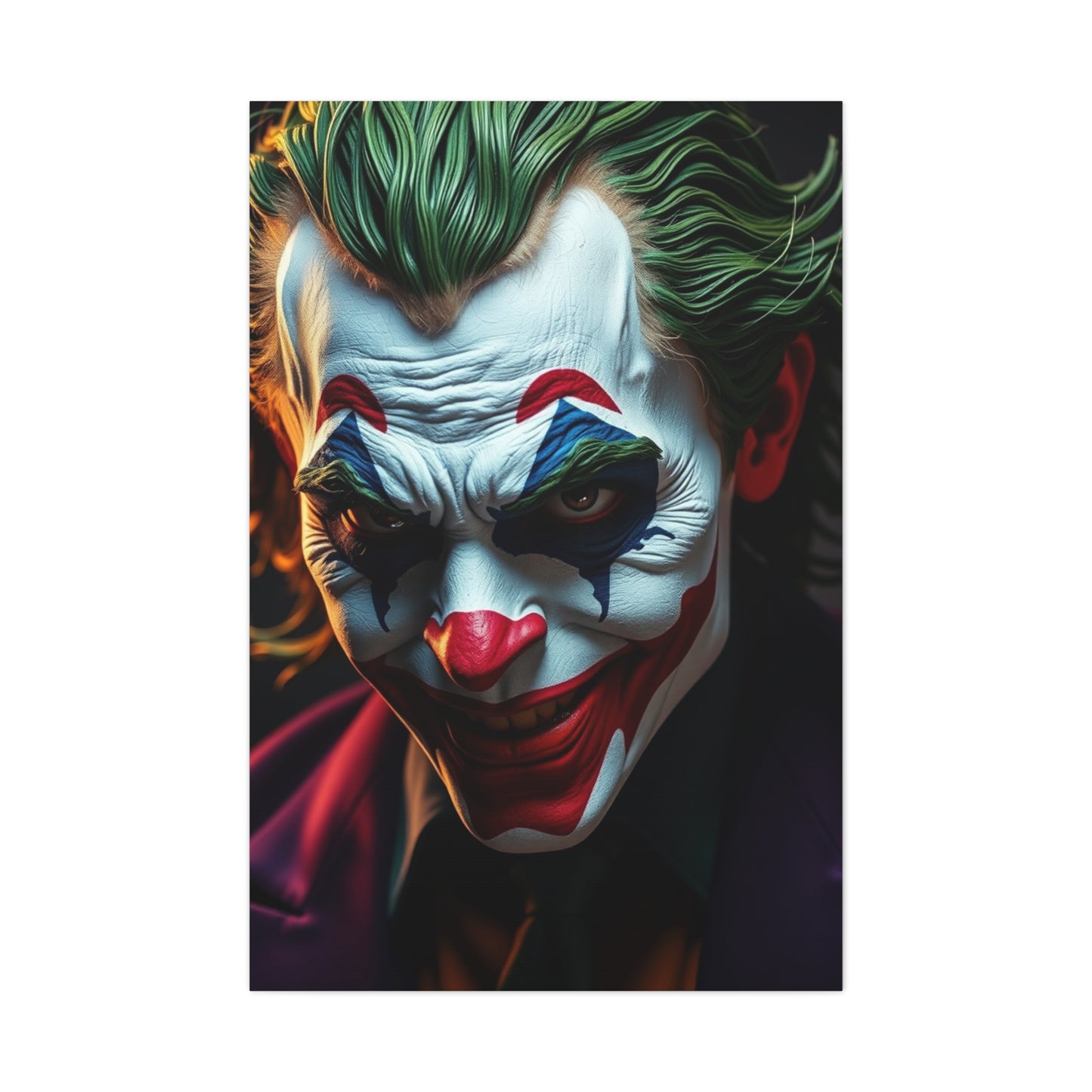 The Joker Art Supreme Canvas Wall Art & Canvas Print