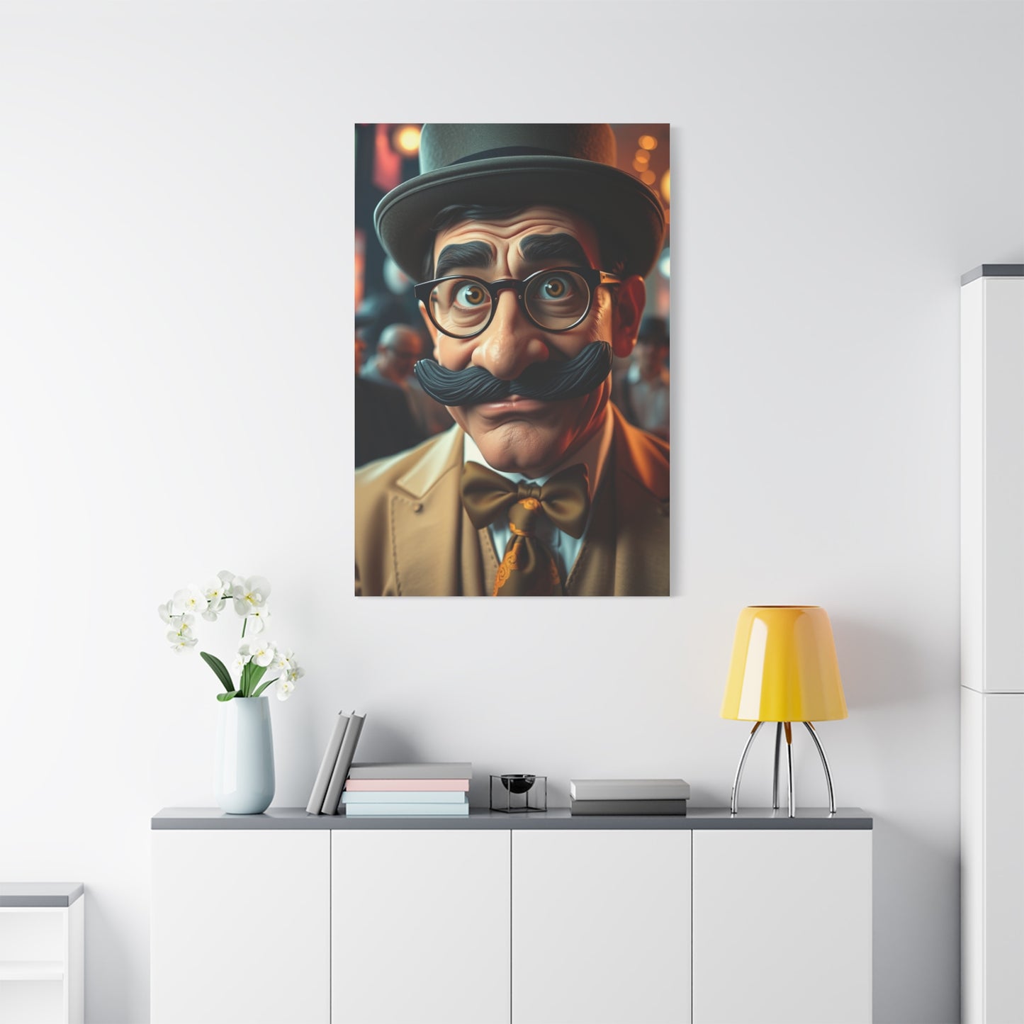 Supreme Rich Uncle Pennybags Art Beautiful Collection Wall Art & Canvas Print