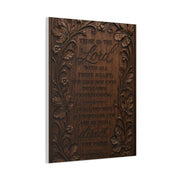 Proverbs Heirloom Wood Scripture Wall Art & Canvas Print
