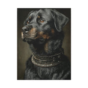 Rottweiler Classic Portrait Wall Art & Canvas Print