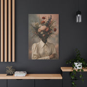 Surreal Floral Identity Portrait Wall Art & Canvas Print