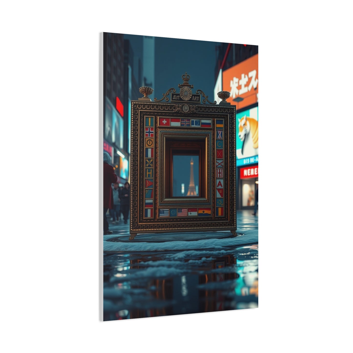 Square Art Supreme Canvas Wall Art & Canvas Print