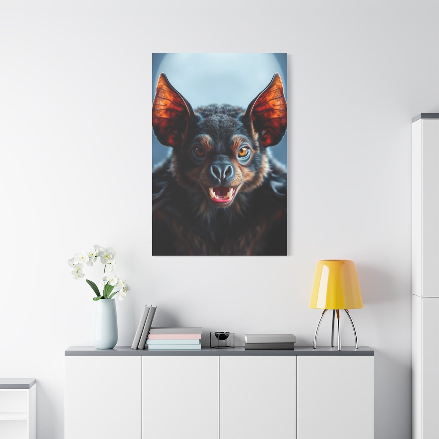 Bat Art Supreme Canvas Wall Art & Canvas Print