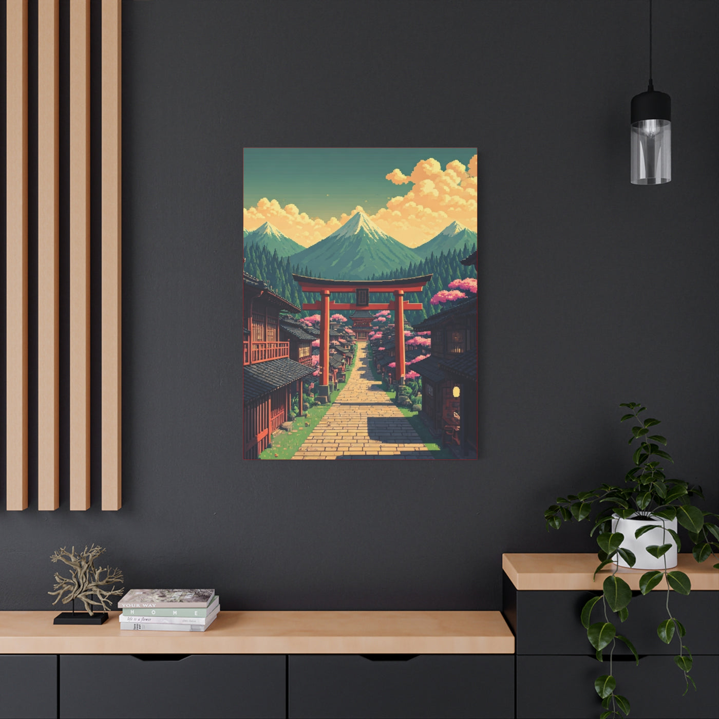 Torii Path to the Mountains Wall Art & Canvas Prints