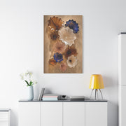Murano Glass Floral Wall Sculpture Composition Wall Art & Canvas Print
