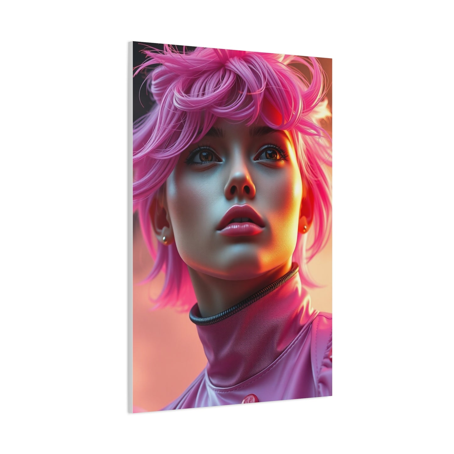 Supreme Art Gold & Pink Art Collection Wall Art & Canvas Print