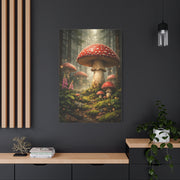 Fantasy Mushroom Forest Panorama Wall Art & Canvas Print
