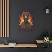Sunfire Tribal King Portrait Wall Art & Canvas Prints