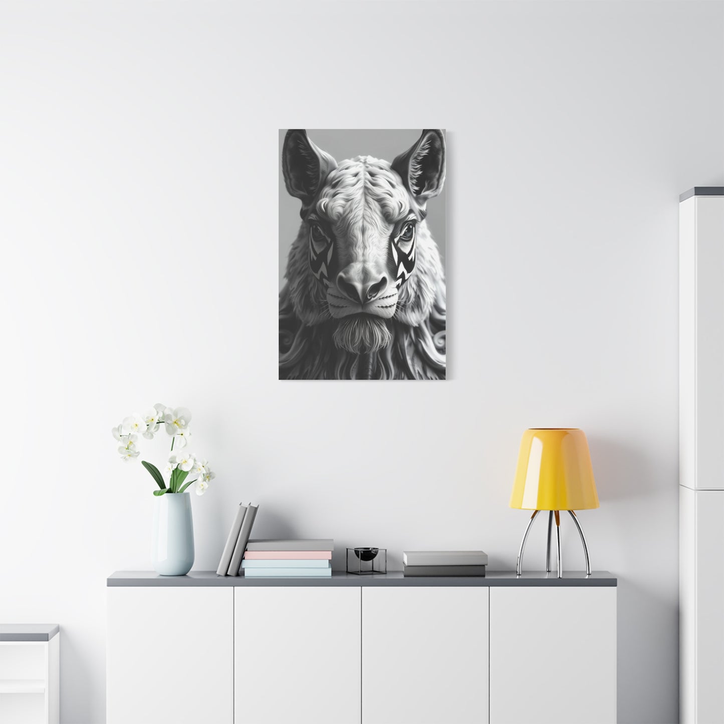 Gray & White Art Canvas Art 8 Wall Art & Canvas Print