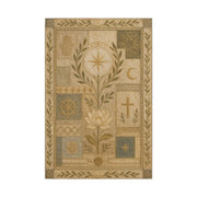 Interfaith Sacred Symbol Textile Wall Art & Canvas Print