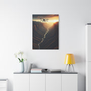 Canyon Flight Into Golden Distance Wall Art & Canvas Prints