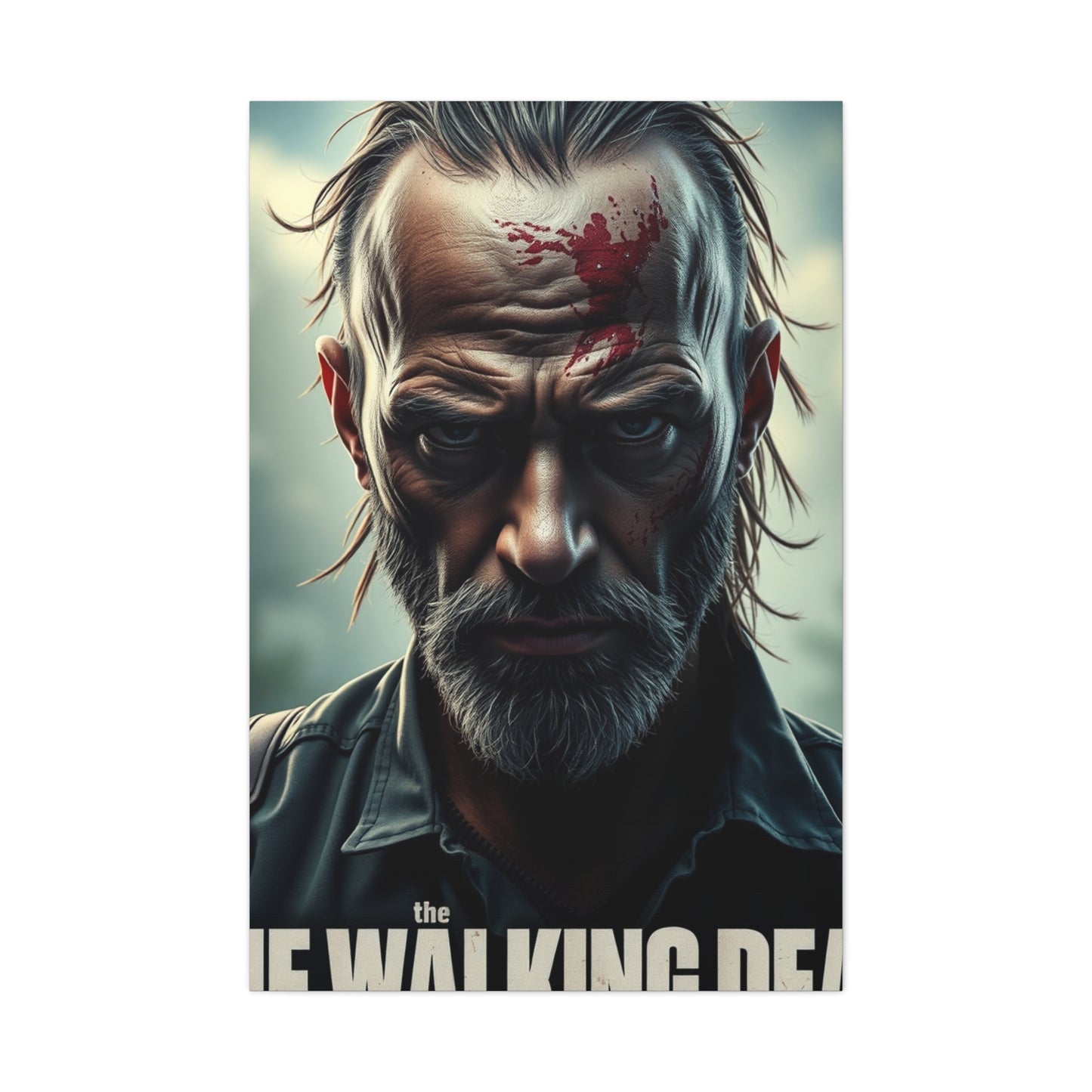 The Walking Dead Characters Art Supreme Canvas Wall Art & Canvas Print