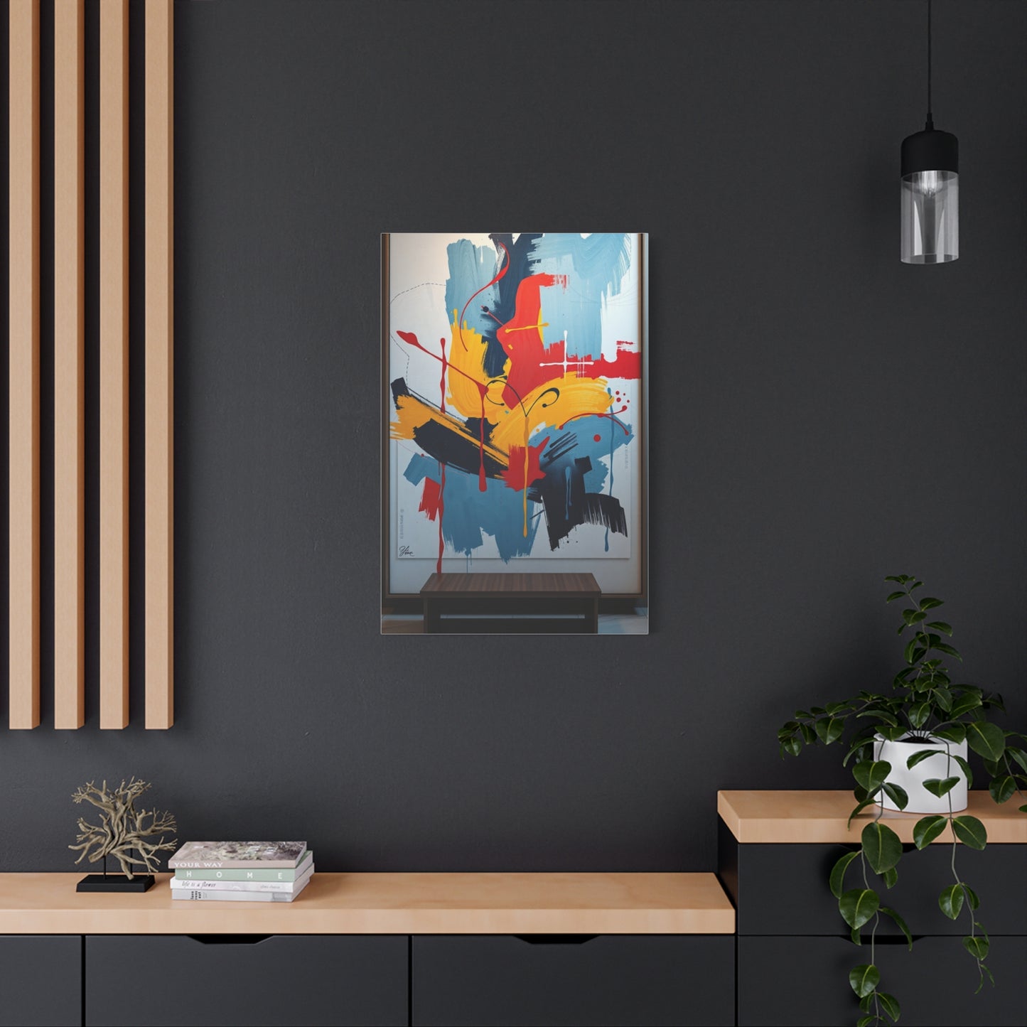 Opulent Expressionism Mural