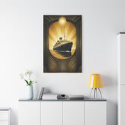 Golden Voyage Art Deco Cruise Wall Art & Canvas Prints