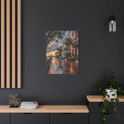 Charleston Battery District After Rain Wall Art & Canvas Print