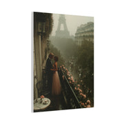 Paris Balcony Dawn Romance Wall Art & Canvas Print