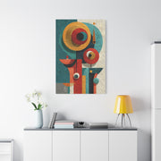 Sculptural Abstract Form Composition Wall Art & Canvas Print