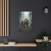 Woodland Path Grizzly Bear Wall Art & Canvas Prints