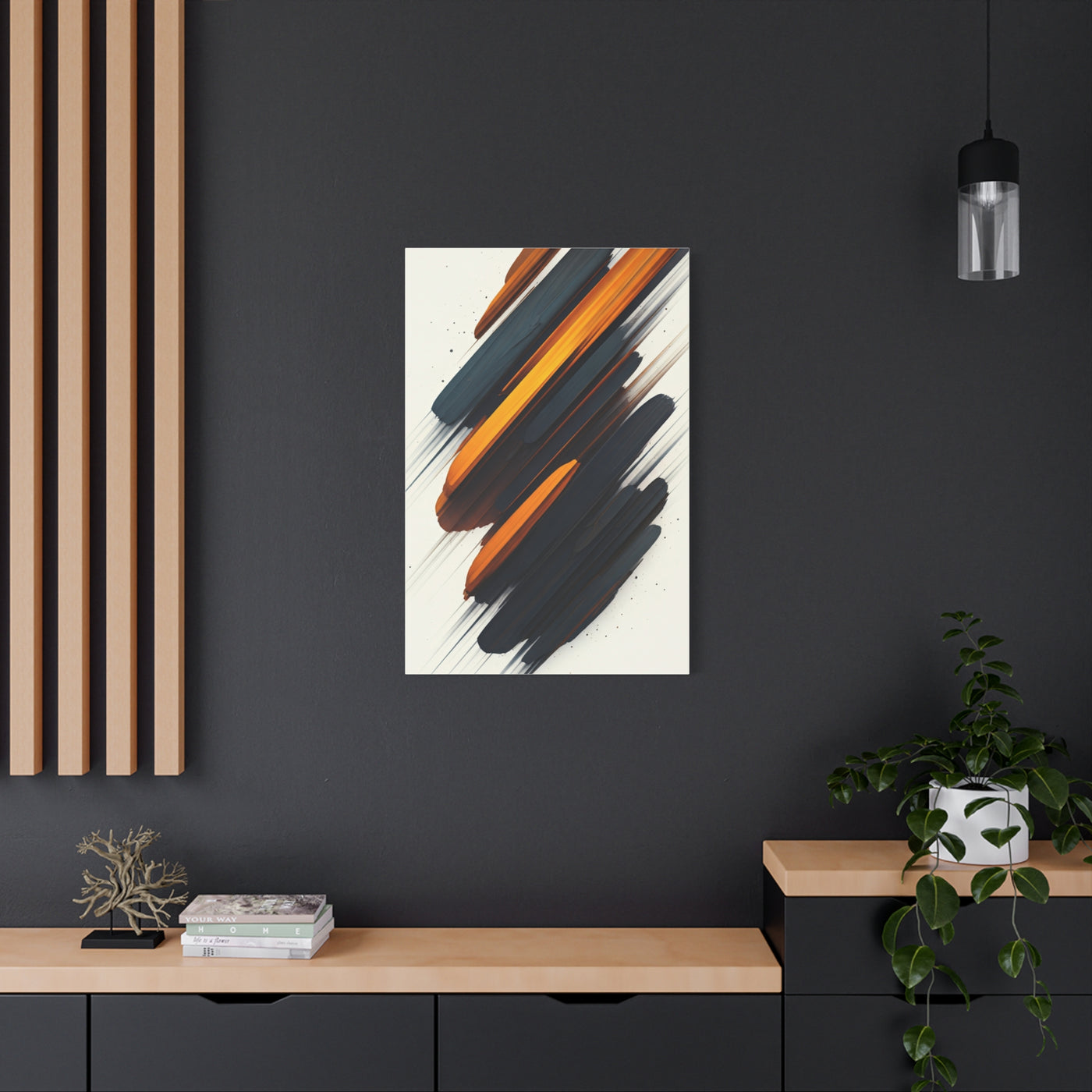 Ember Motion Abstract Wall Art & Canvas Prints