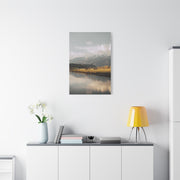 Mountain River Cattle Pasture Wall Art & Canvas Print