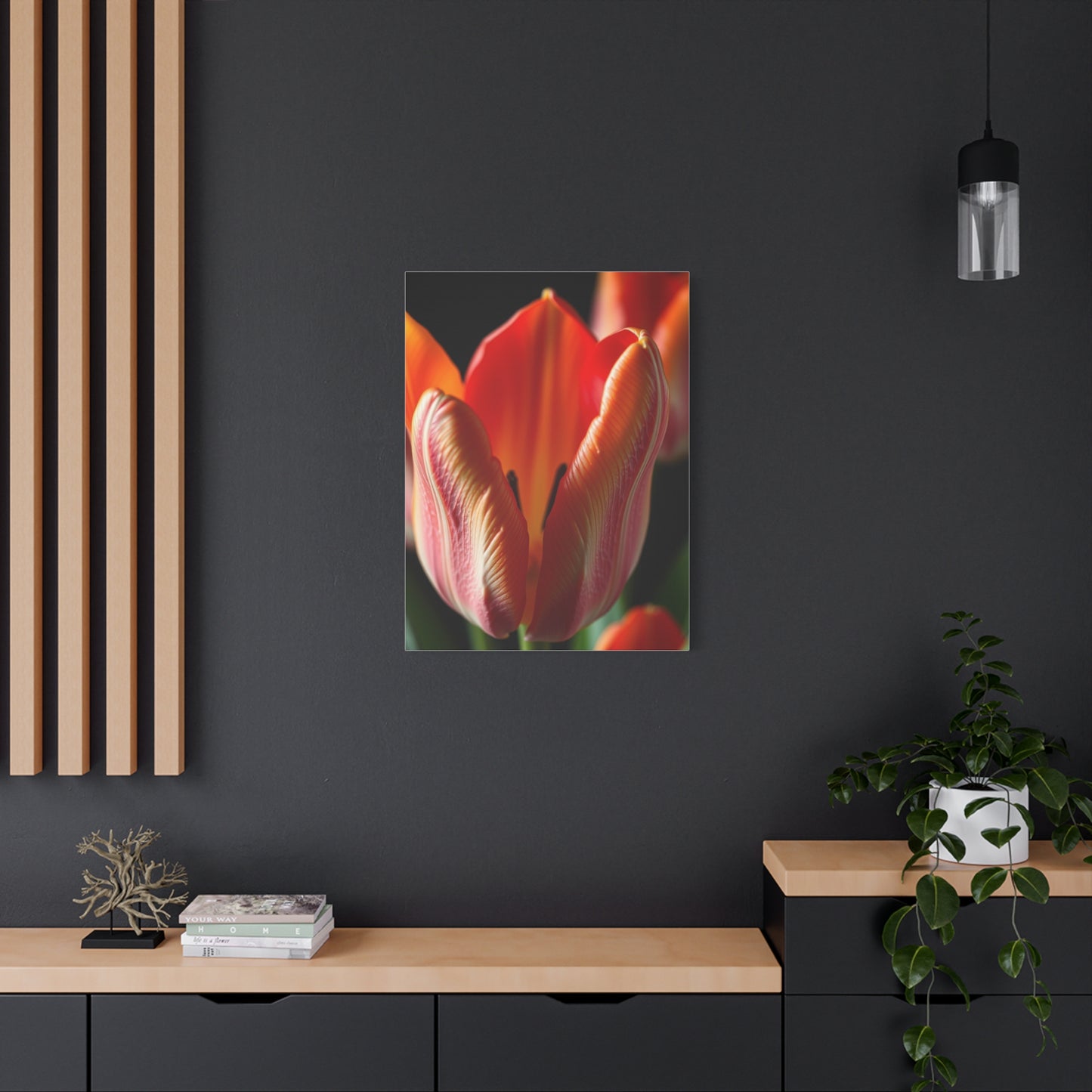 Vision Tulip Flower Art Art Wall Art & Canvas Print