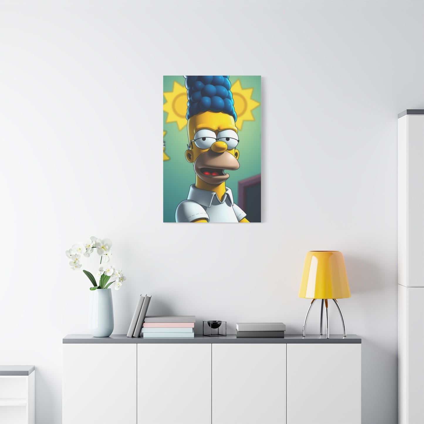 Supreme The Simpsons Art Beautiful Collection Wall Art & Canvas Print