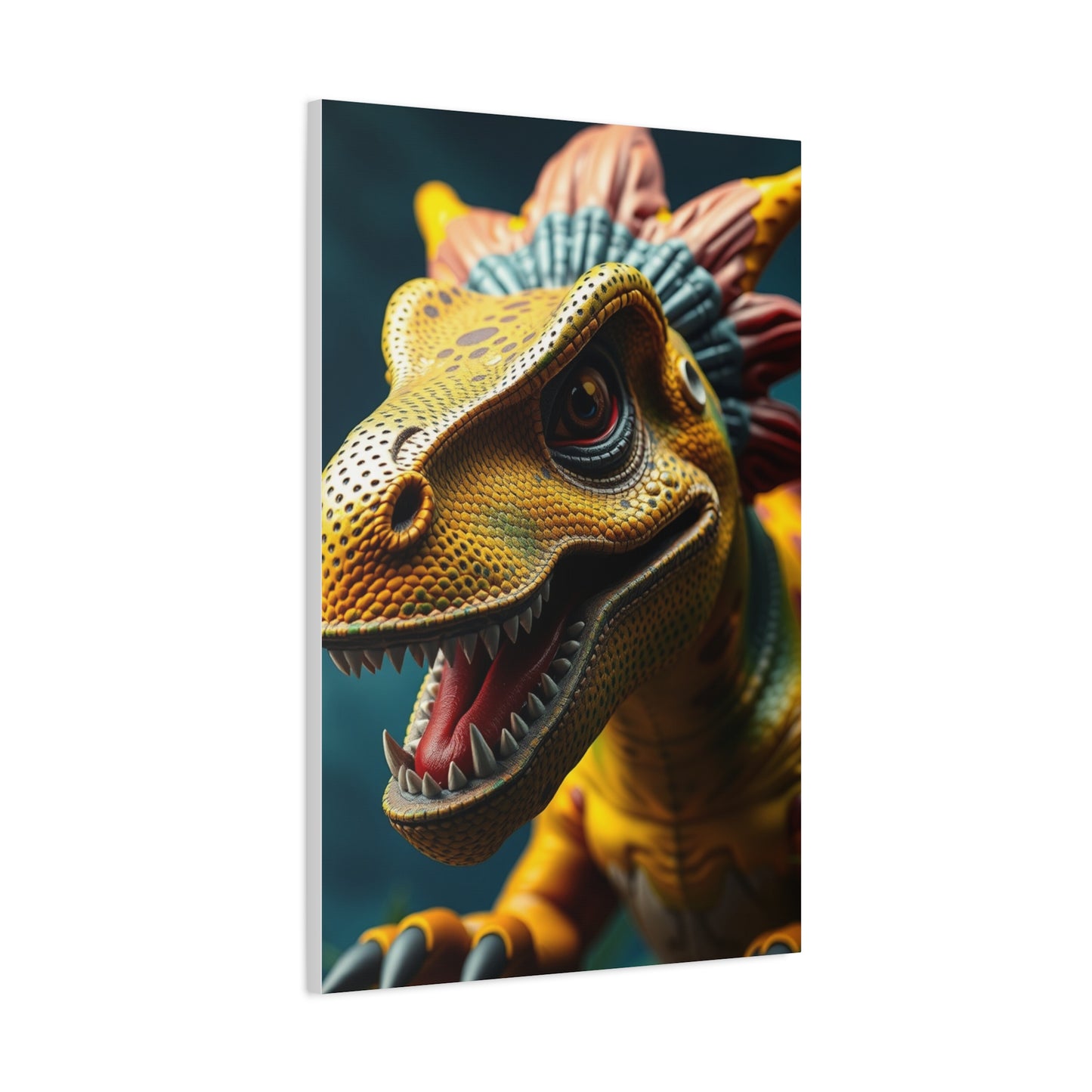 Kid’s Dinosaur Art Supreme Canvas Wall Art & Canvas Print