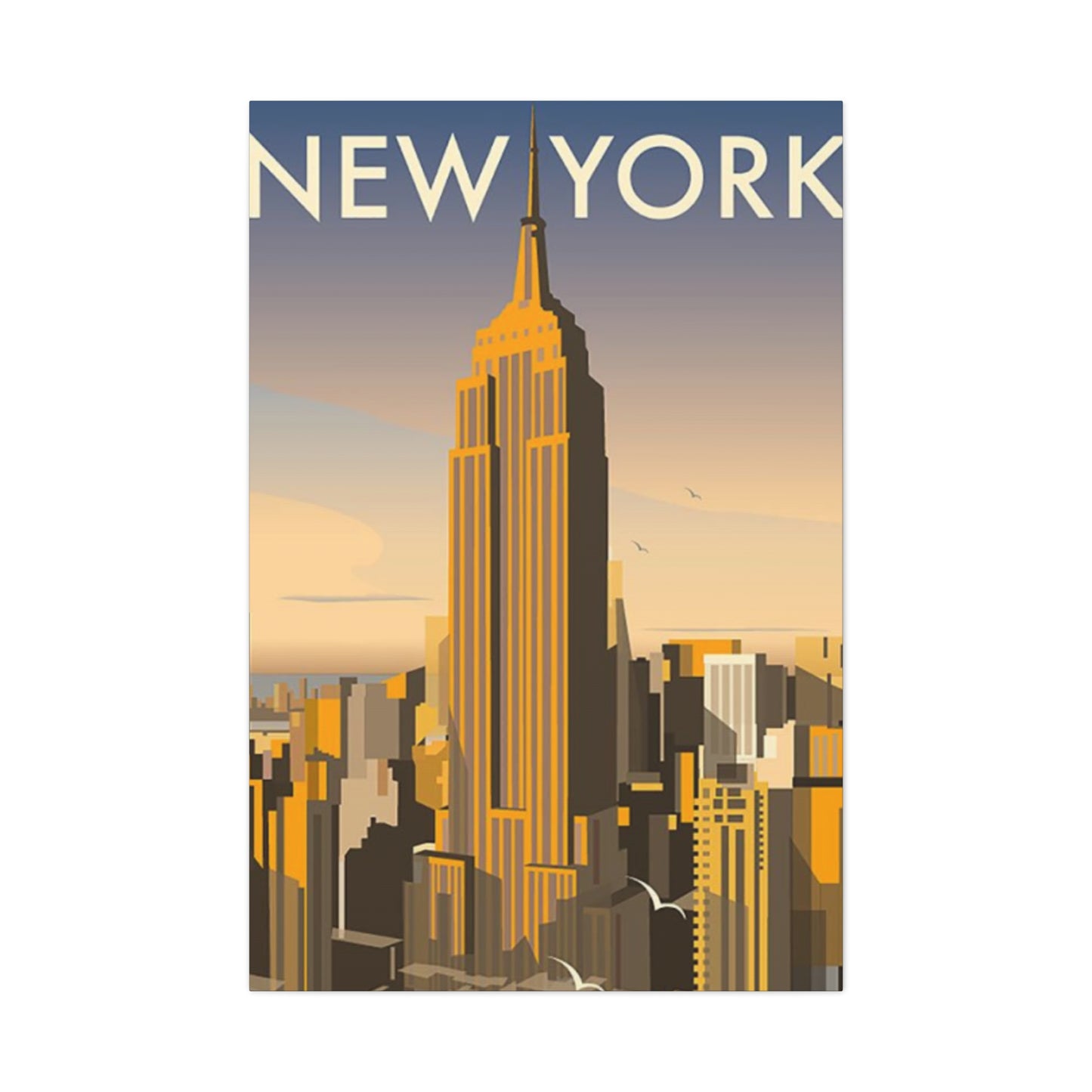 Empire State Building Skyline NYC Skyline Wall Art & Canvas Prints