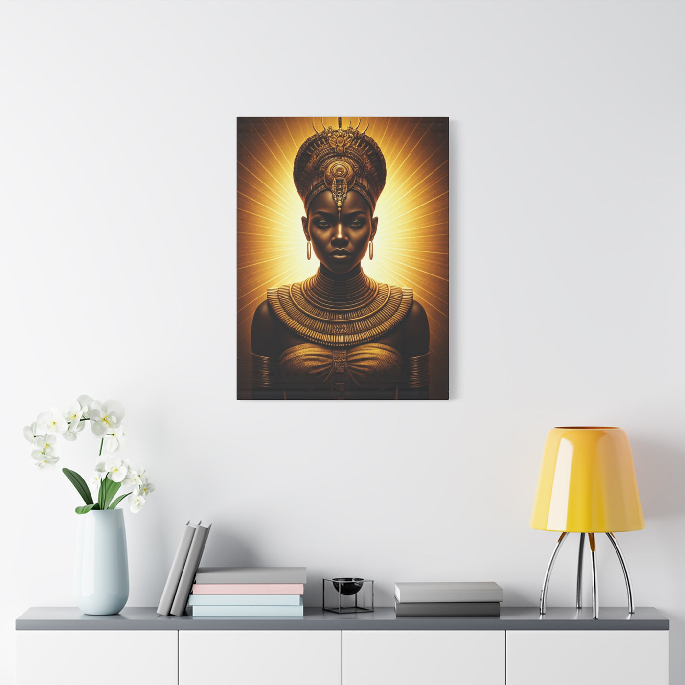 Sun-Crowned Royal Essence Wall Art & Canvas Prints