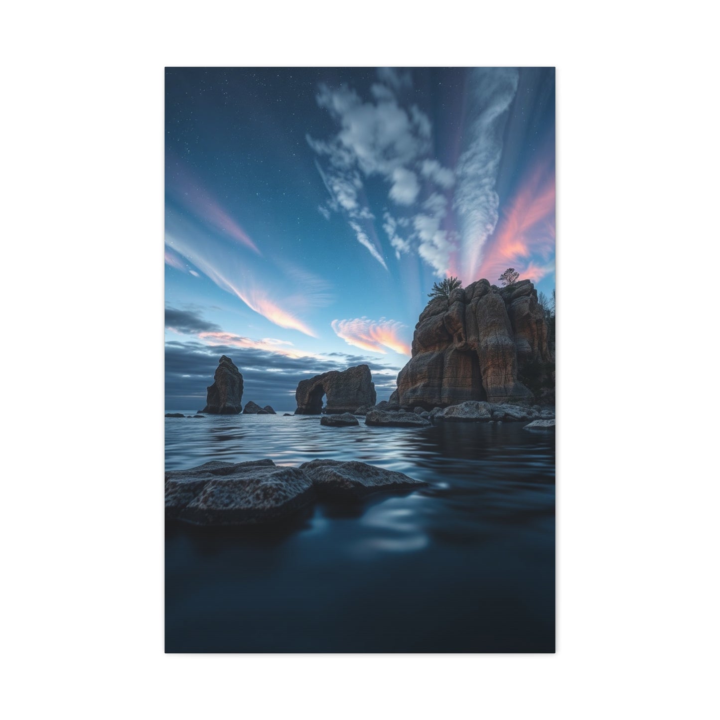Michigan Sky Media Art Supreme Canvas Wall Art & Canvas Print