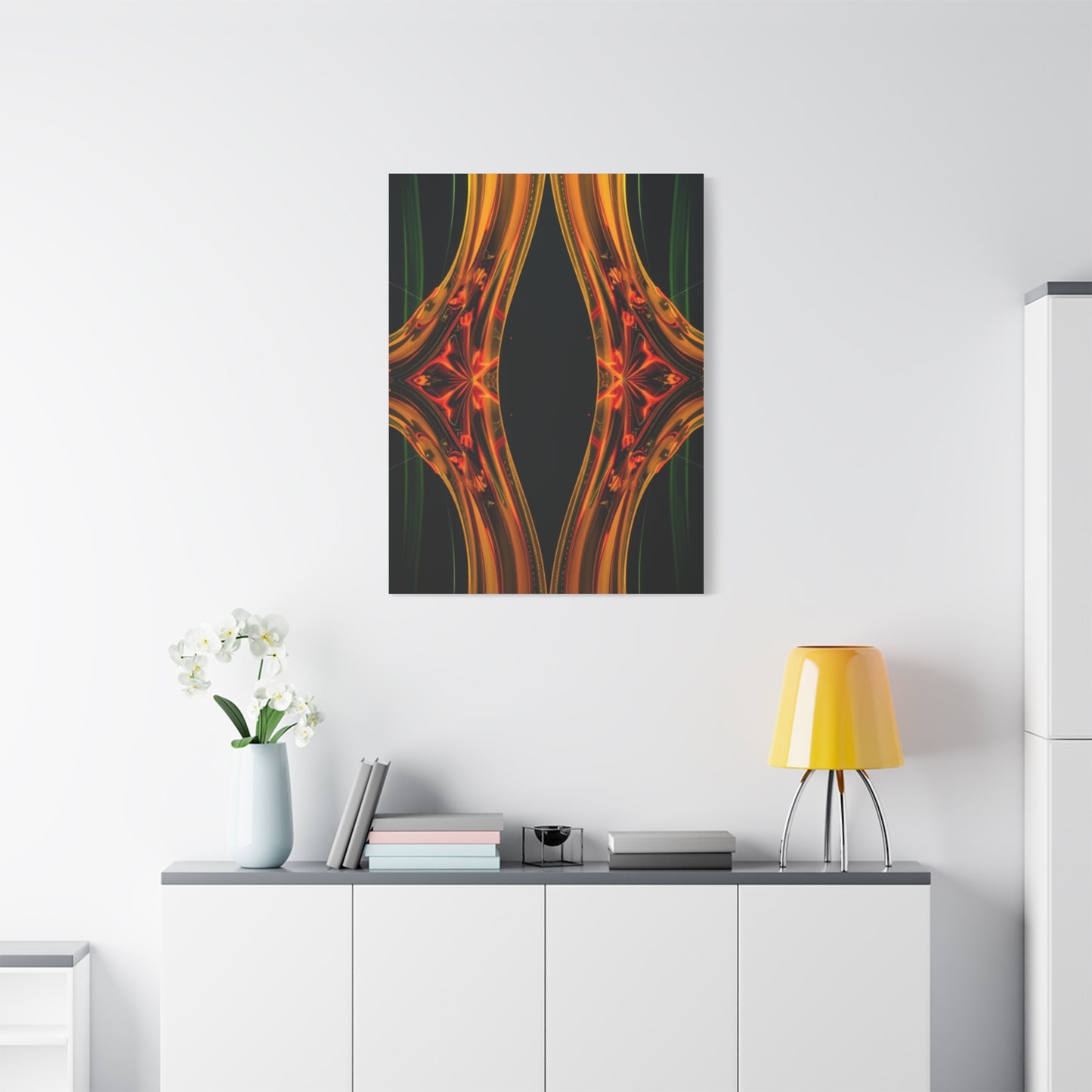 Symmetrical Abstract Shape & Patterns Art Supreme Gallery Wall Art & Canvas Print