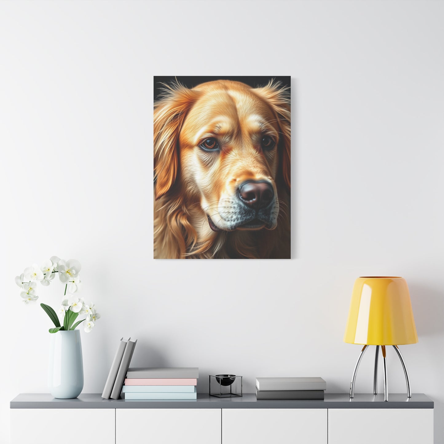 Supreme Golden Retriever Art Collection Wall Art & Canvas Print