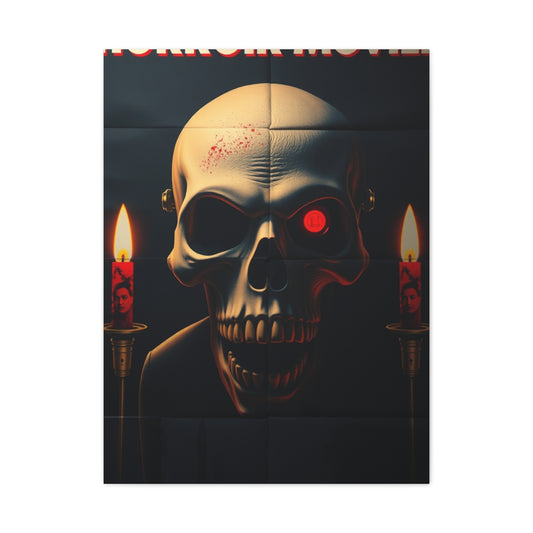 Masterpiece Horror Movie Posters Art Vision Wall Art & Canvas Print