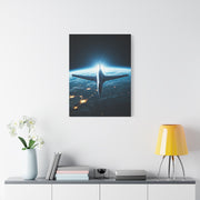 Space Edge Flight Perspective Wall Art & Canvas Prints